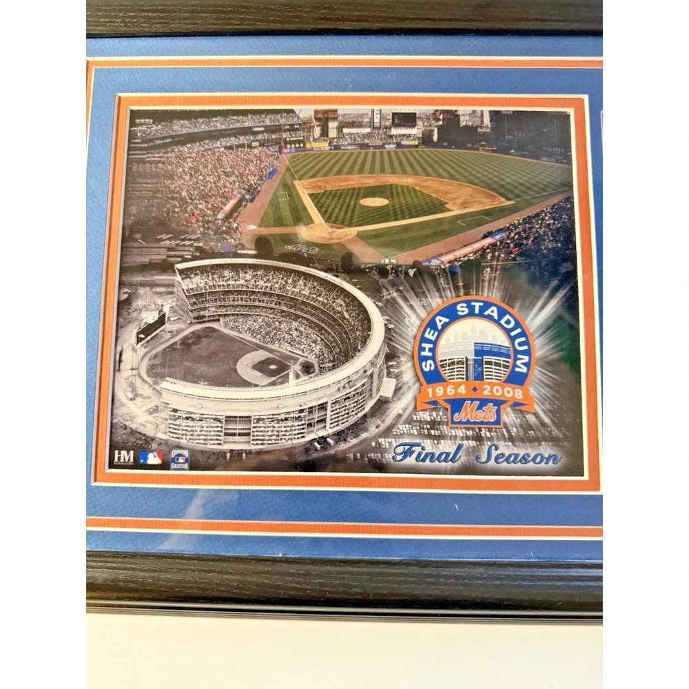 Mets Shea Stadium Final Season Framed Photo Highland Mint LE 257/5000 NY